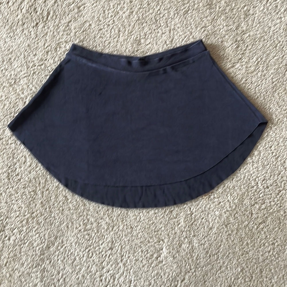 Dark Grey Bullet Pointe Ballet Skirt
